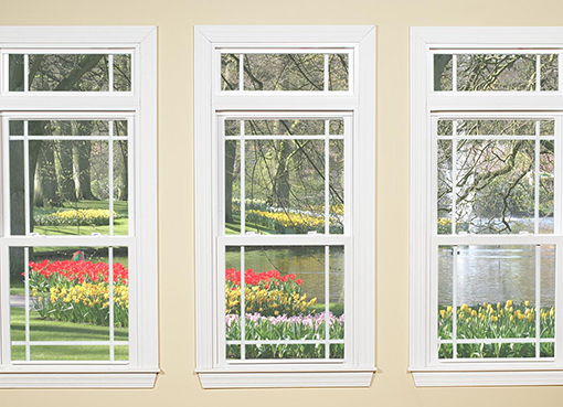 Double hung windows